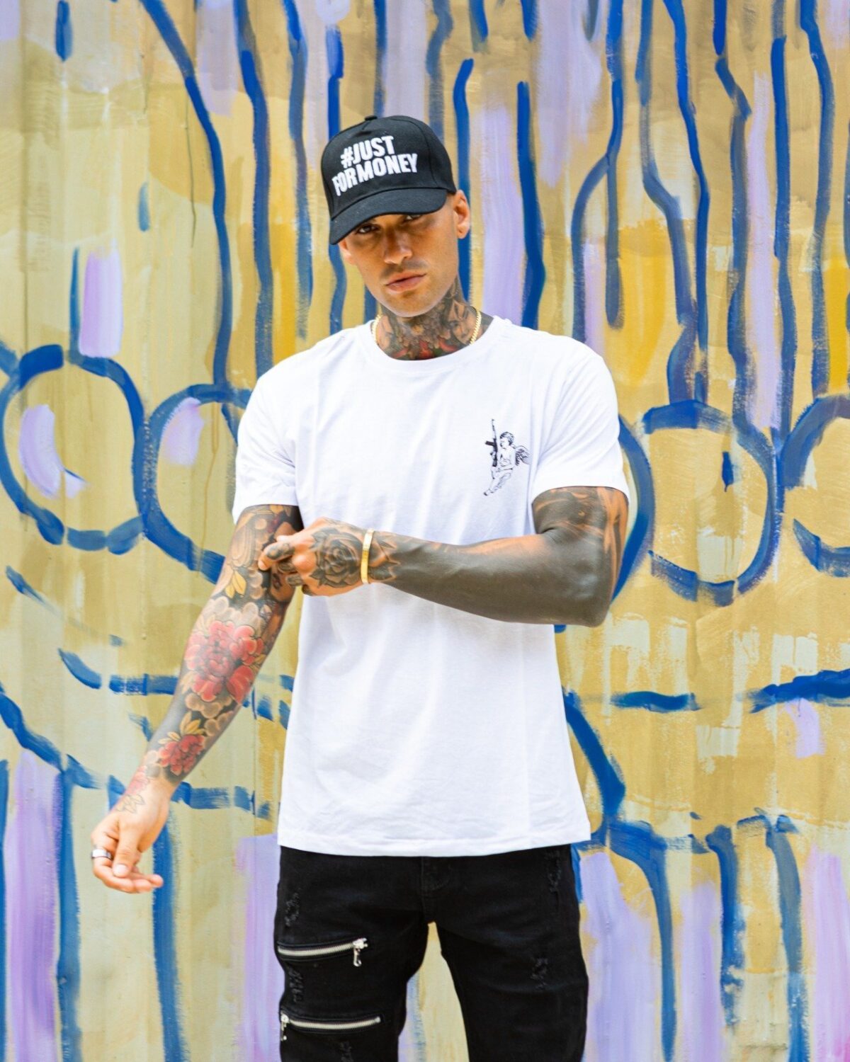 T-shirt uomo girocollo