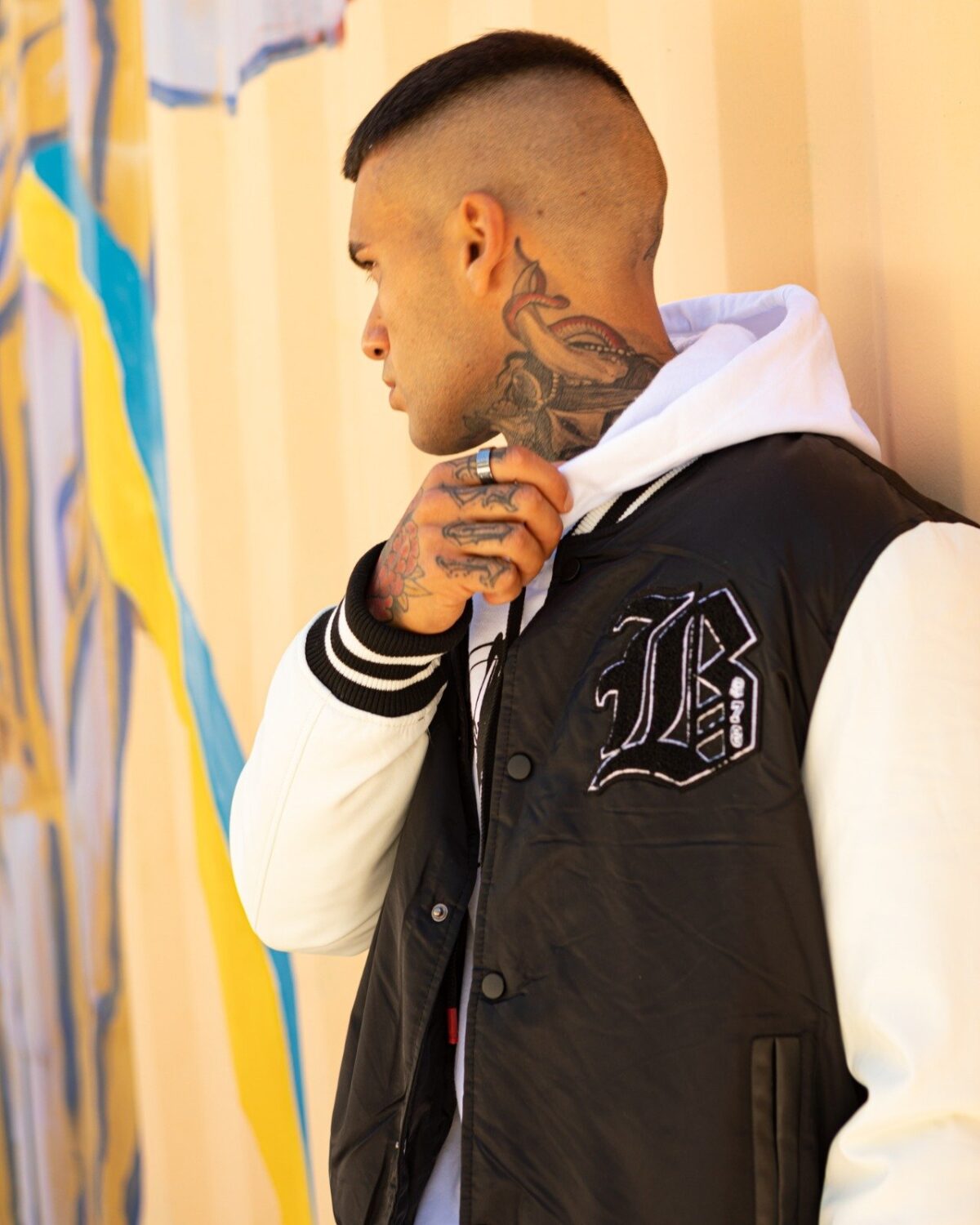 Giubbino uomo varsity