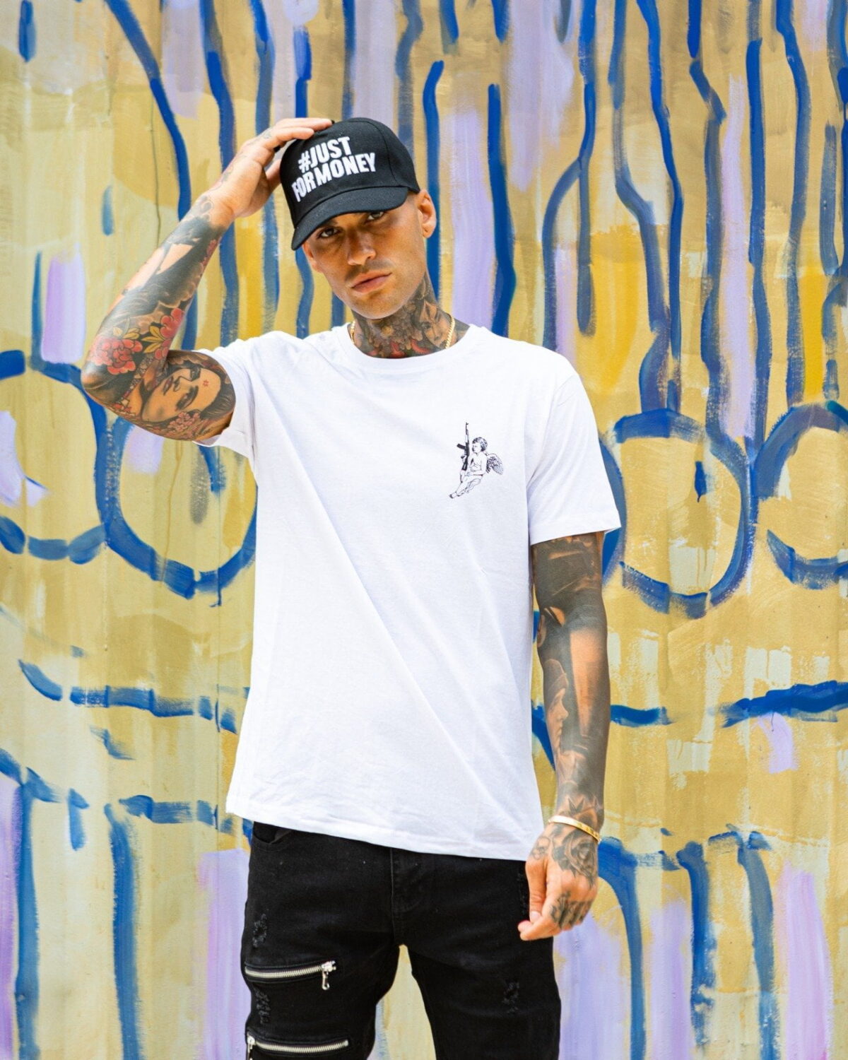 T-shirt uomo girocollo