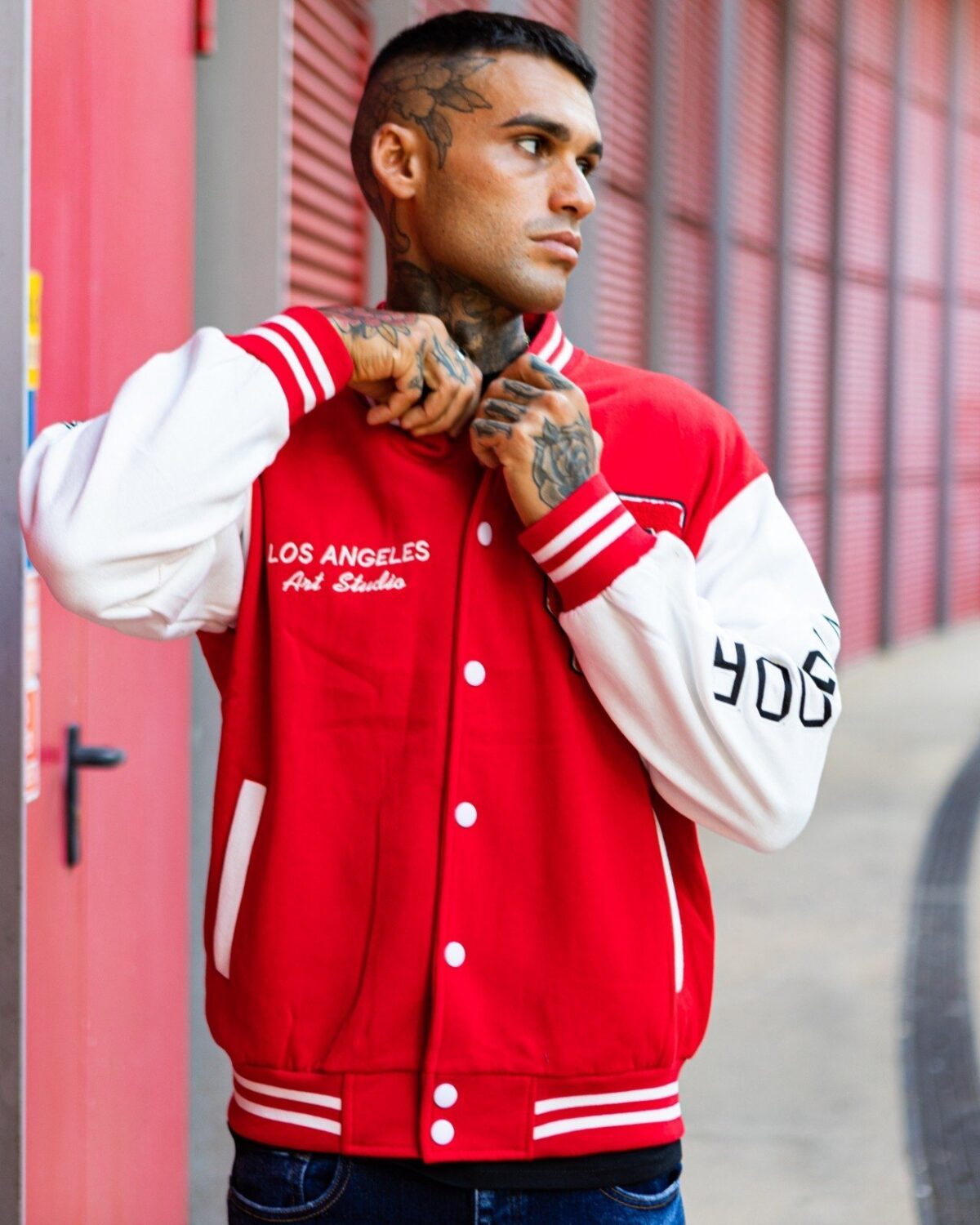 Felpa uomo varsity