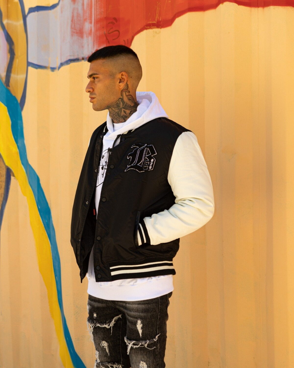 Giubbino uomo varsity