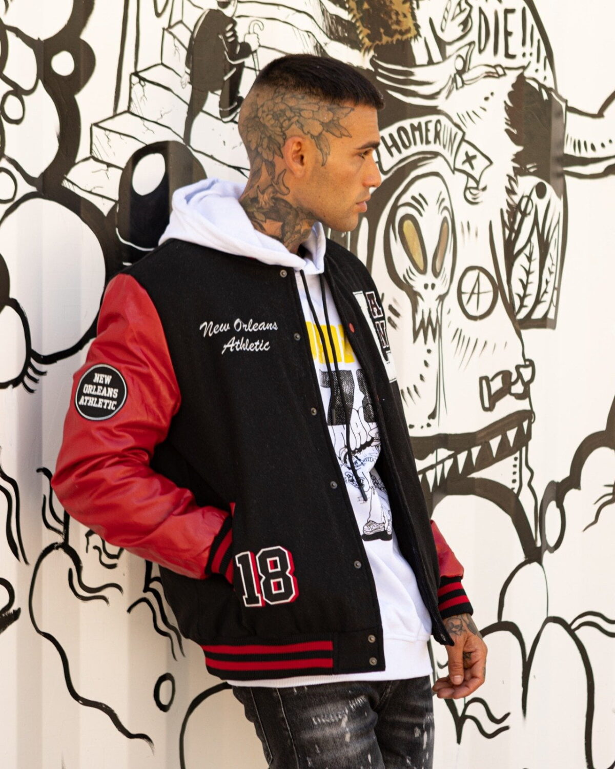 Giubbino uomo varsity