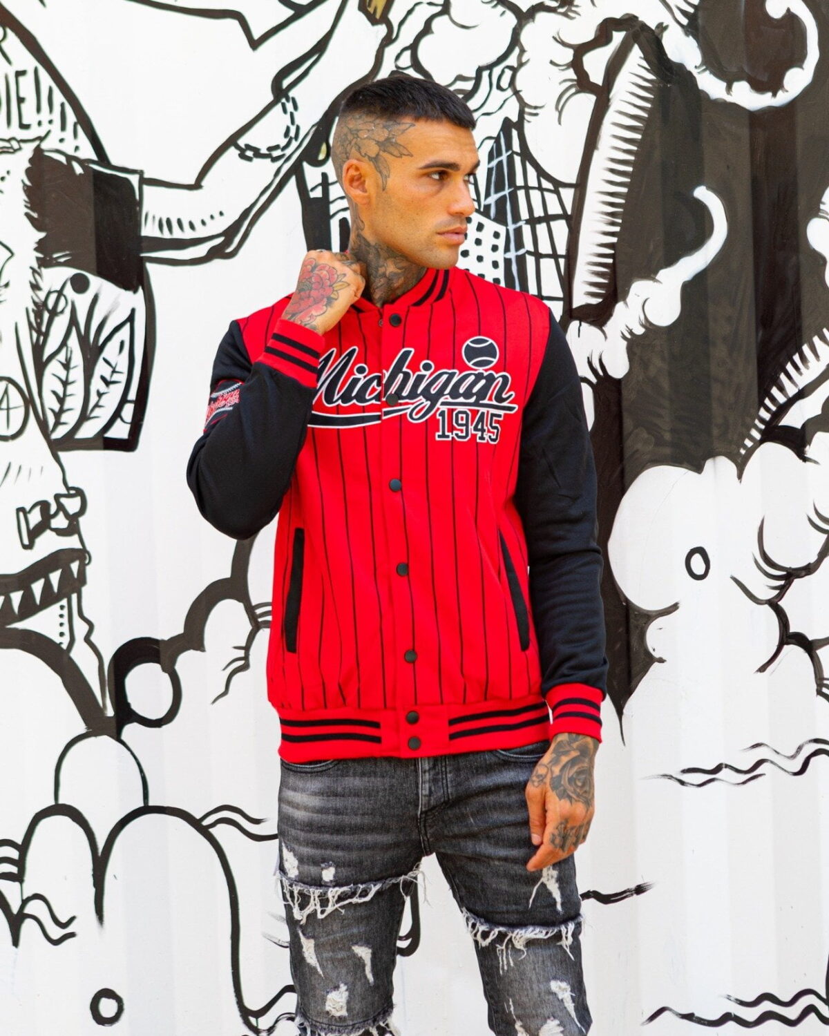 Felpa uomo baseball