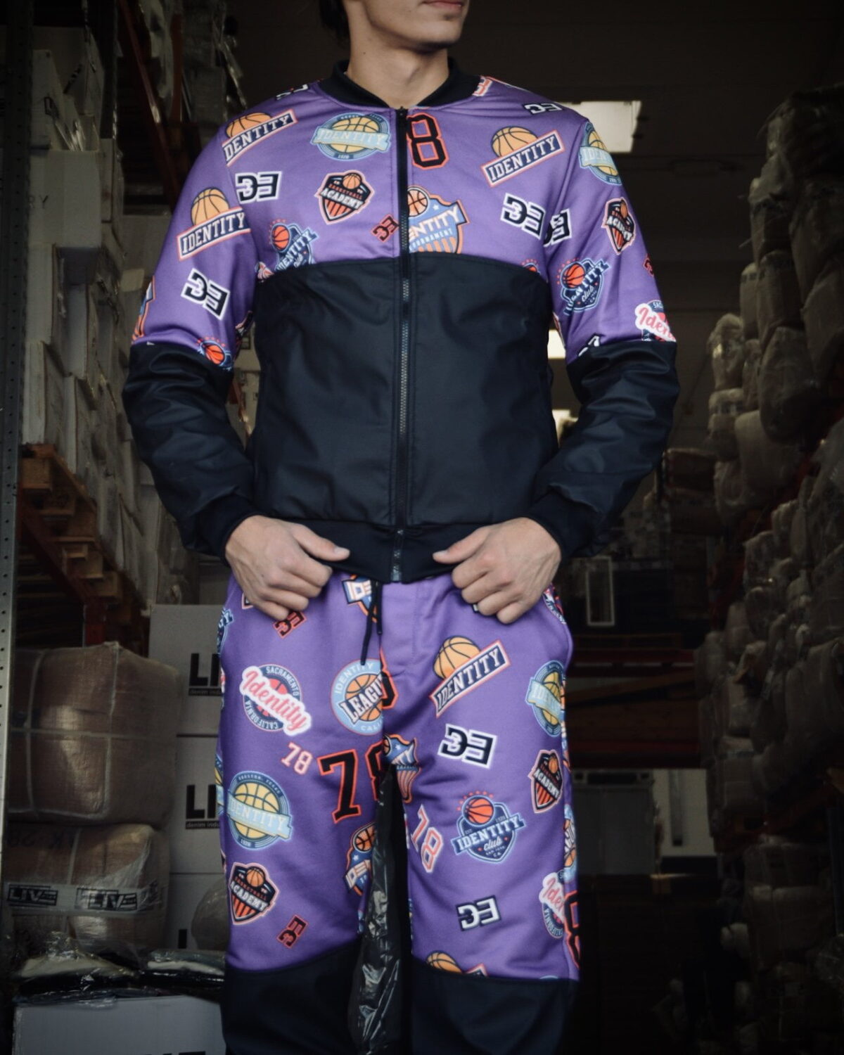 Giubbino uomo Identity