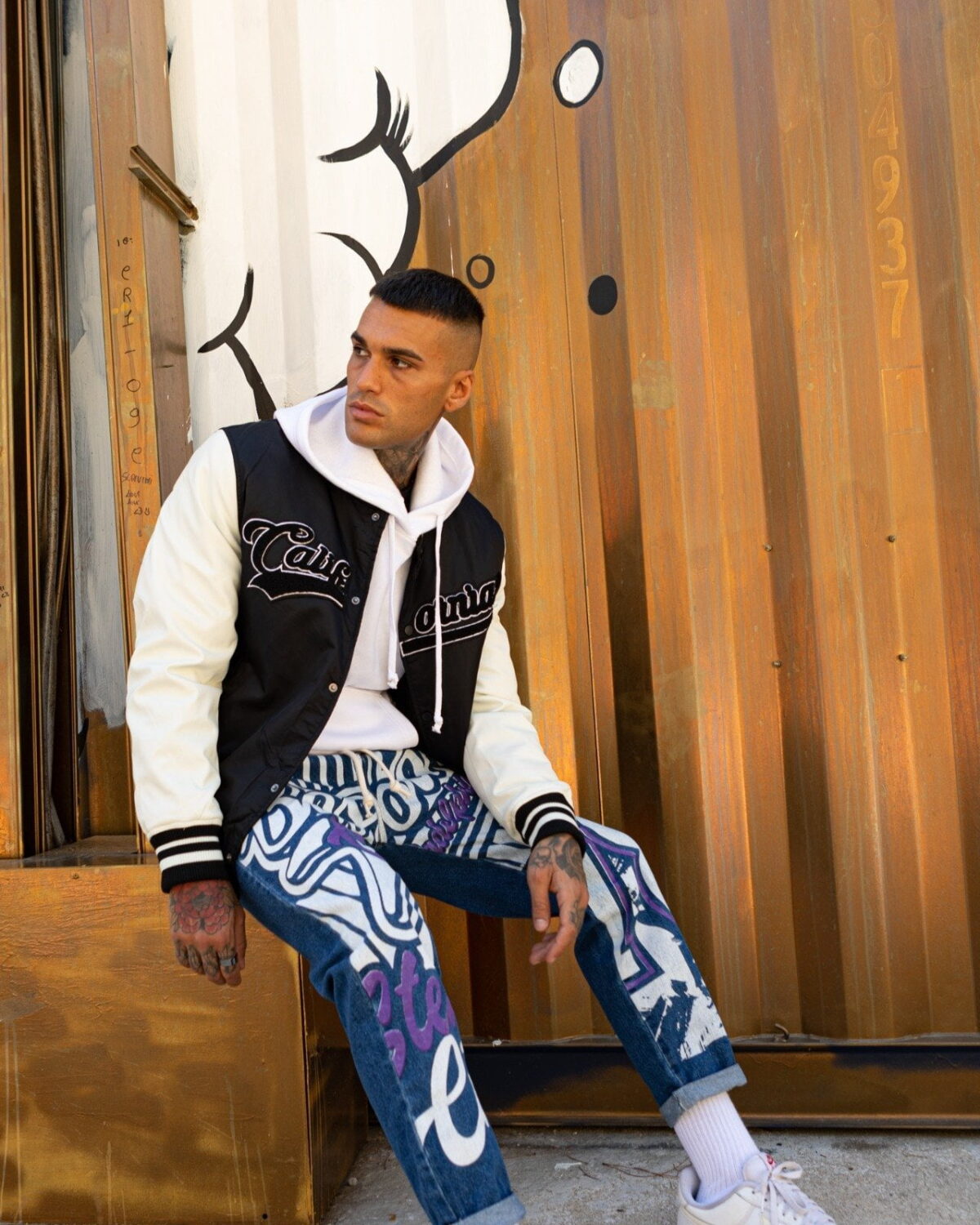 Giubbino uomo varsity