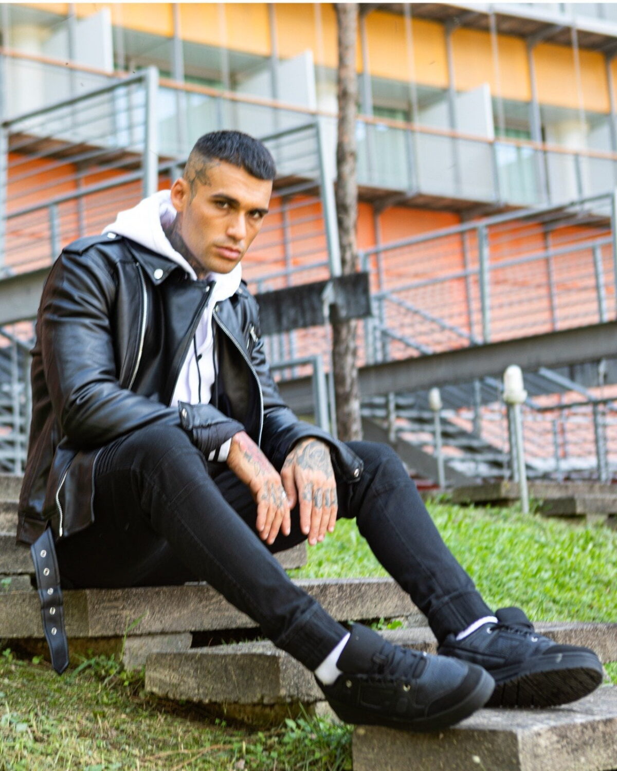 Chiodo uomo ecopelle