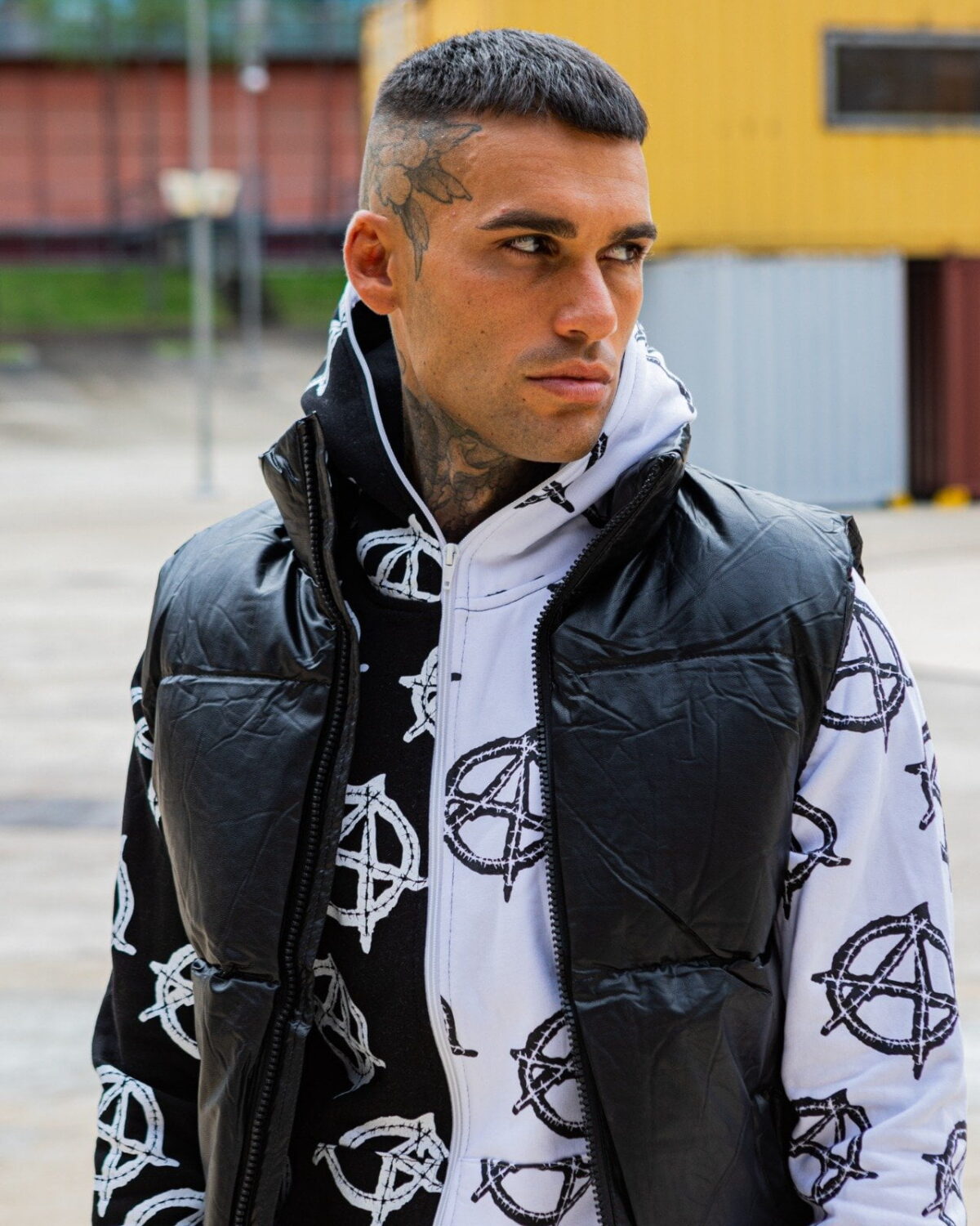 Smanicato uomo ecopelle
