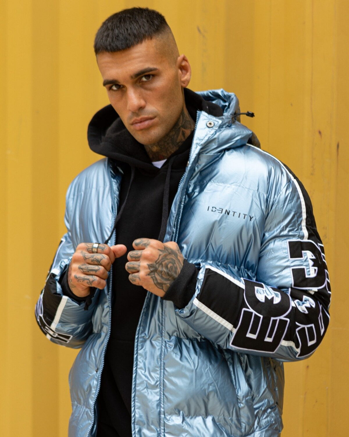 Giubbino uomo cappuccio