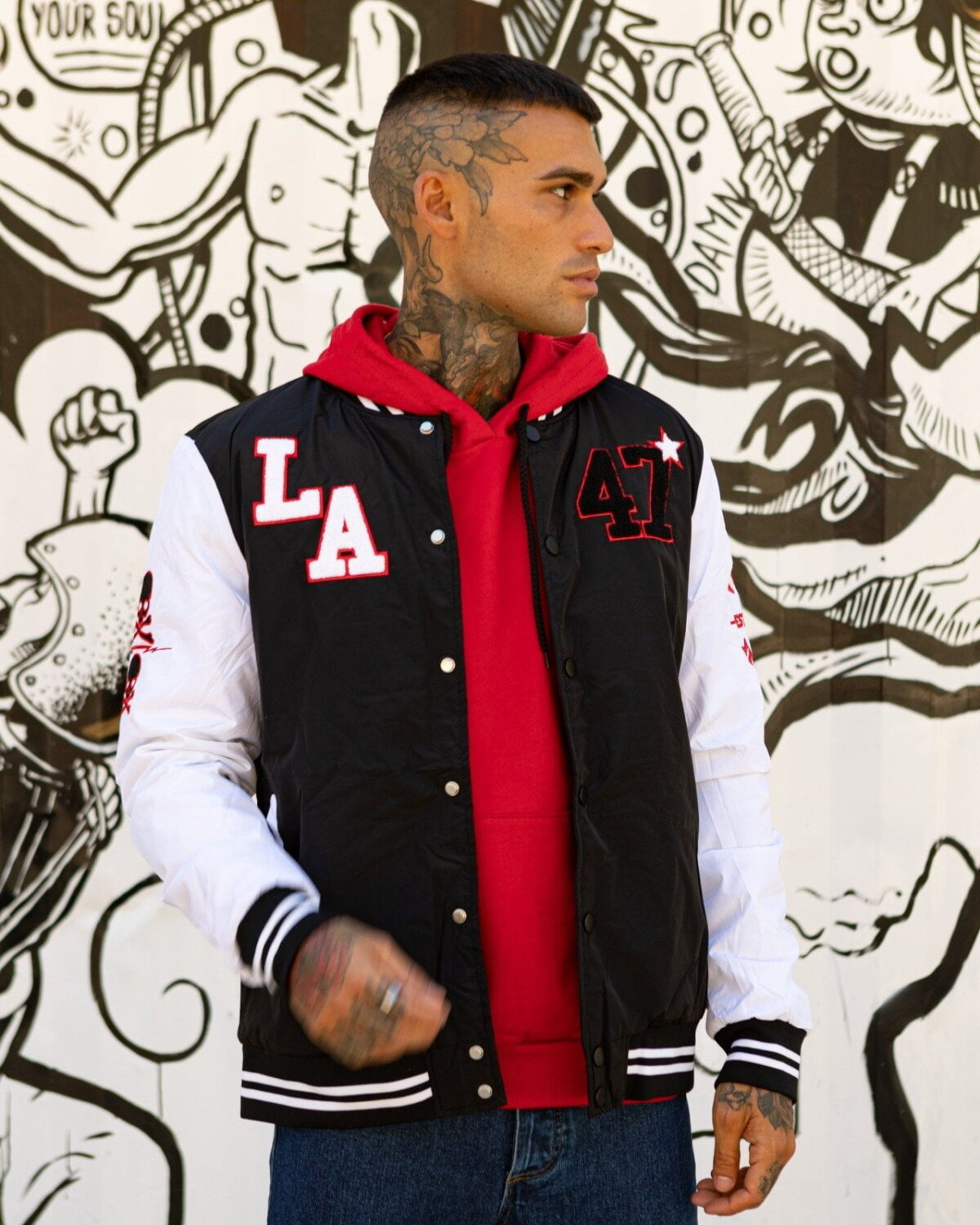 Giubbino uomo varsity