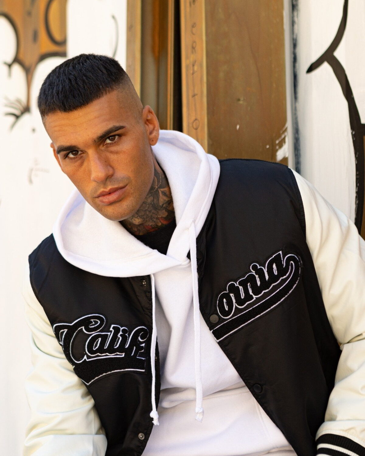 Giubbino uomo varsity