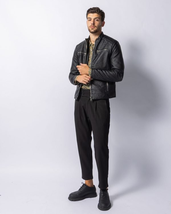 Giubbino Uomo Ecopelle
