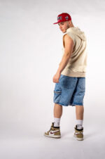 BERMUDA UOMO JEANS CON ELASTICO IN VITA - PRIBER-ID0063_LP_02