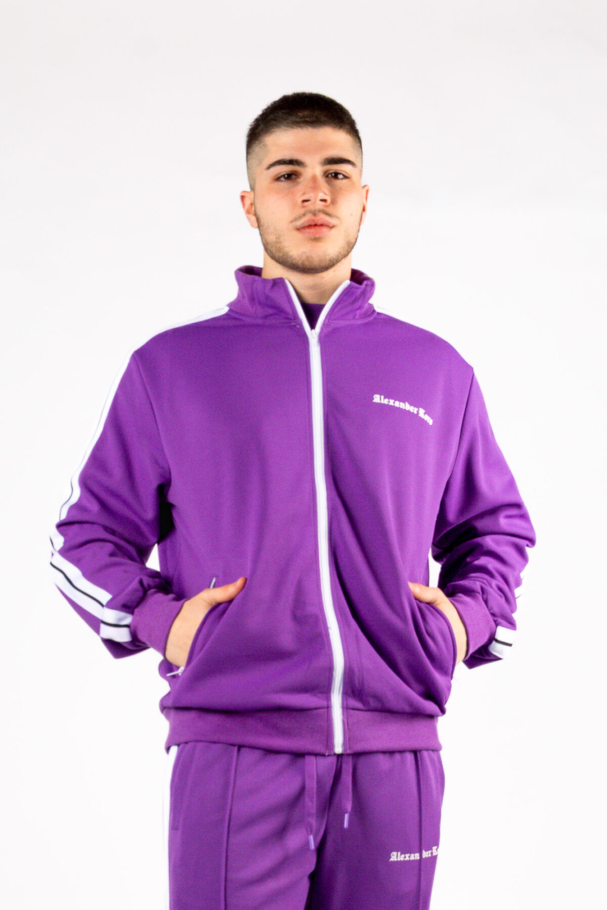 Felpa Uomo Alexander Kors - VIOLA