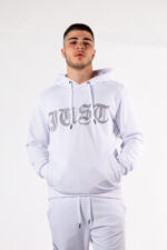 Felpa Uomo Just For Money - BIANCO