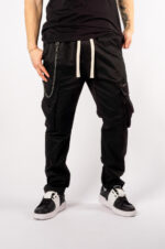 Pantalone Uomo Cargo - NERO