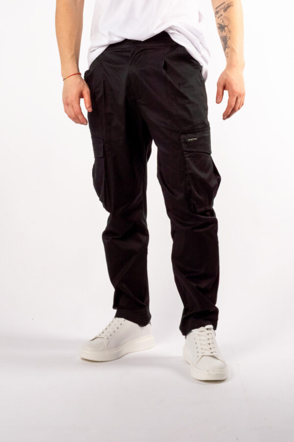 Pantalone Uomo Cargo - NERO