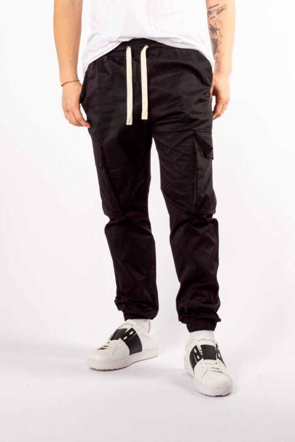 Pantalone Uomo Cargo - NERO