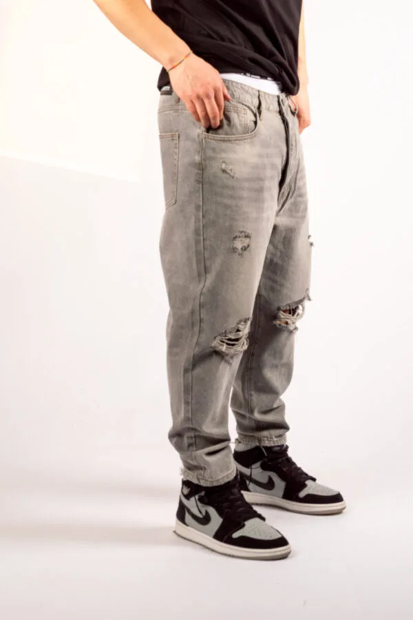 Jeans Uomo Loose - NERO