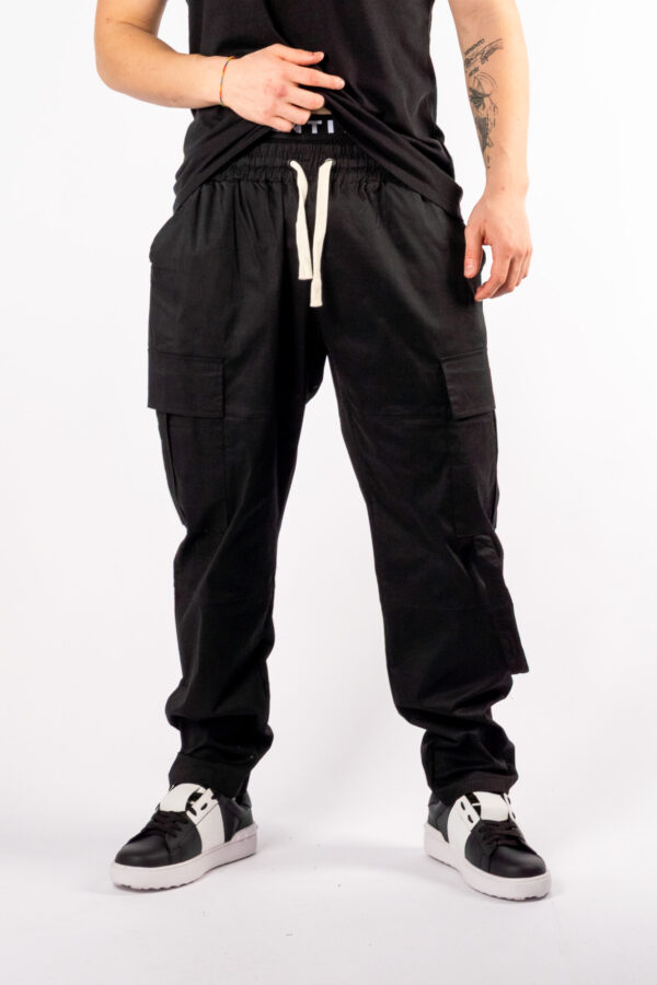 Pantalone Uomo Cargo - NERO