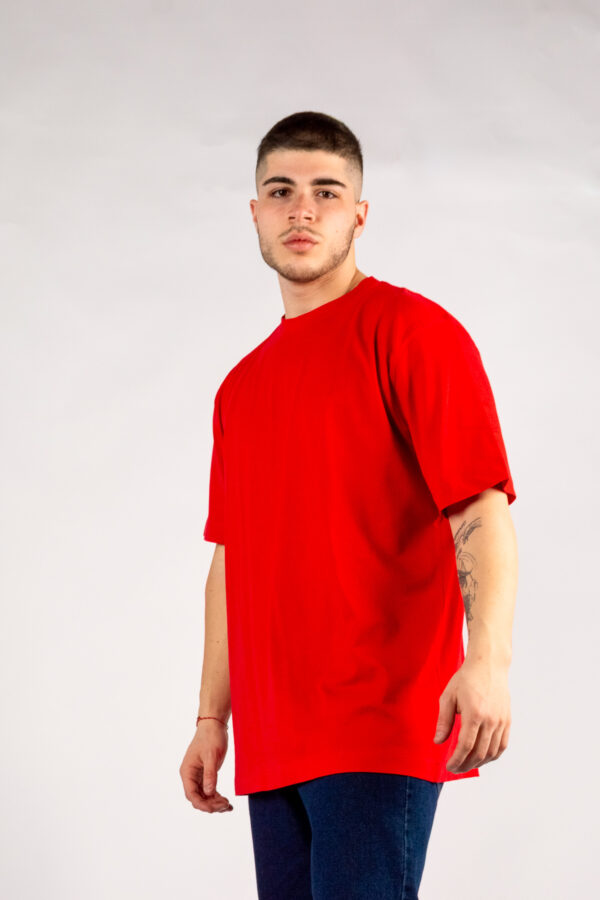 T-shirt Uomo Oversized - ROSSO