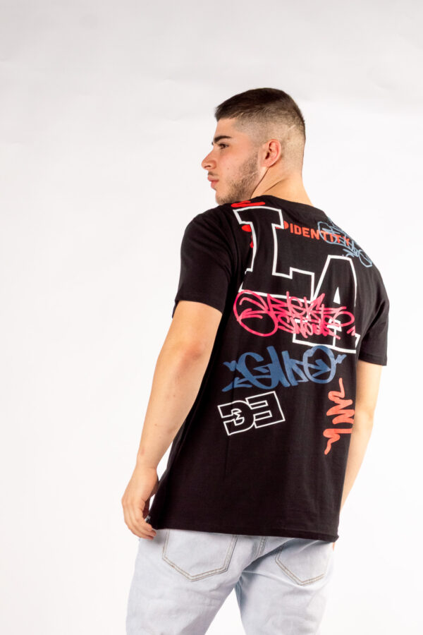T-shirt Uomo Identity - NERO