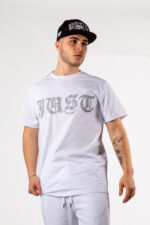 T-shirt Uomo Just For Money - BIANCO