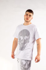 T-shirt Uomo Just For Money - BIANCO