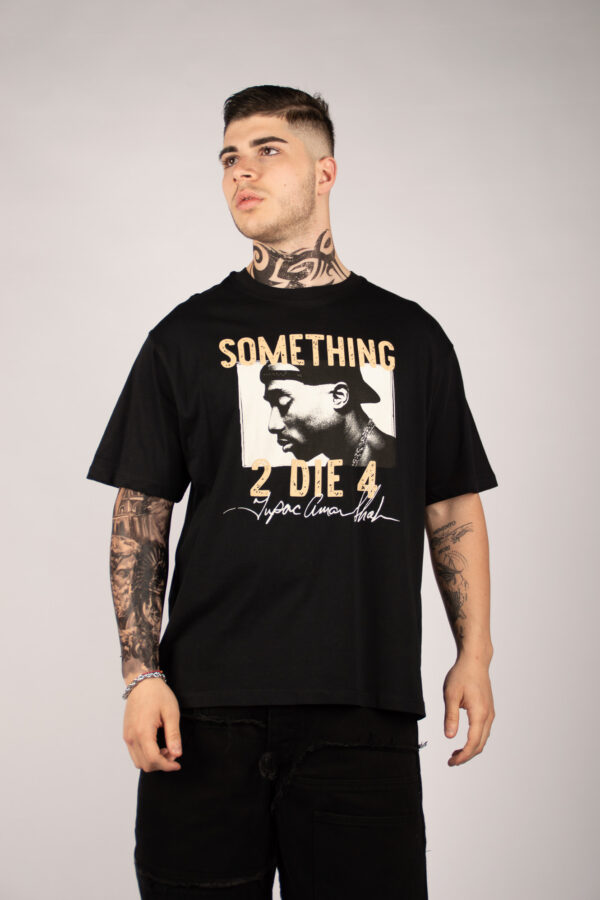 T-shirt Uomo 2Pac - NERO
