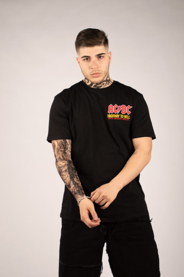 T-shirt Uomo ACDC - NERO