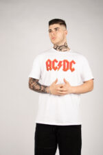 T-SHIRT UOMO CON STAMPA - BIANCO