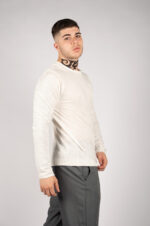 MAGLIA UOMO FILO MANICA LUNGA GIROCOLLO - PRIMAE-ABS006_50_02