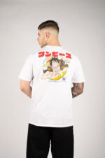 T-SHIRT UOMO CON STAMPA - BIANCO