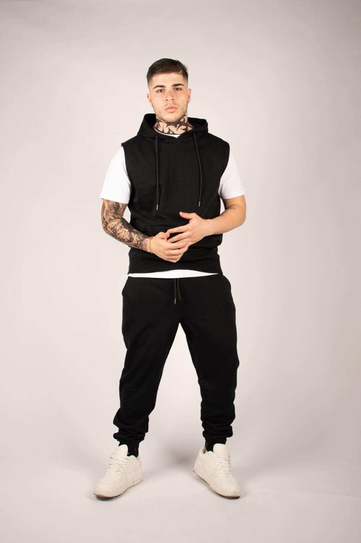 SMANICATO UOMO CON CAPPUCCIO - PRISME-VS0010_01_04