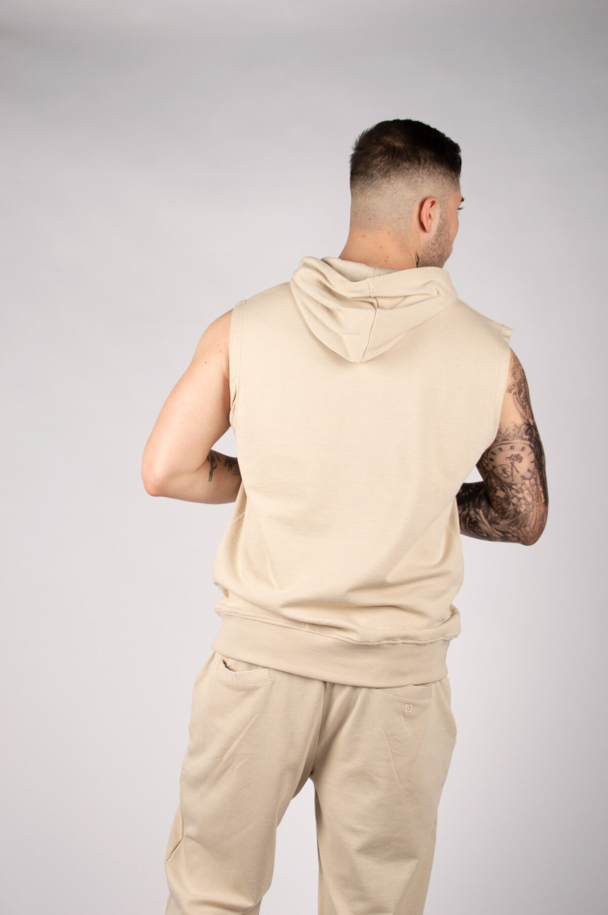 SMANICATO UOMO CON CAPPUCCIO - PRISME-VS0010_20_03