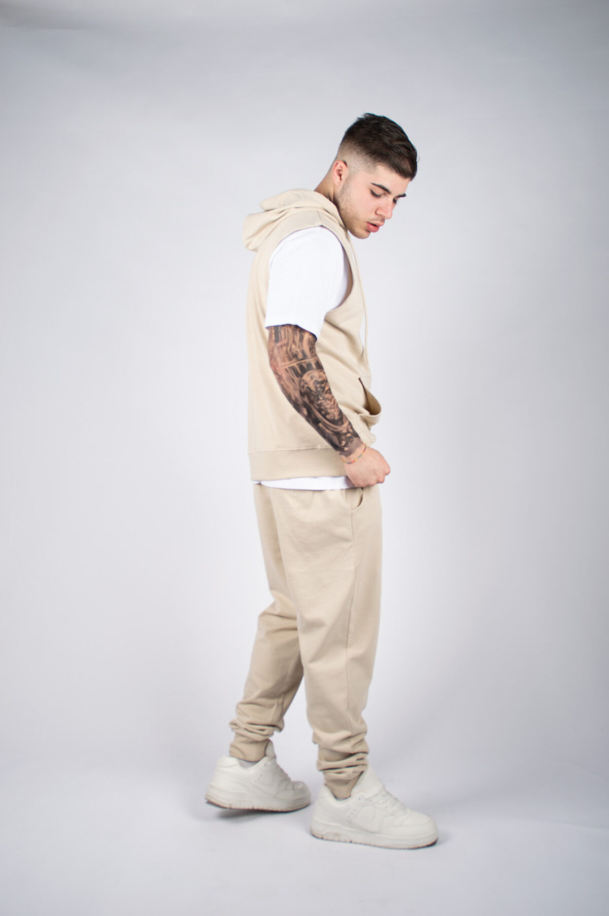 SMANICATO UOMO CON CAPPUCCIO - PRISME-VS0010_20_05
