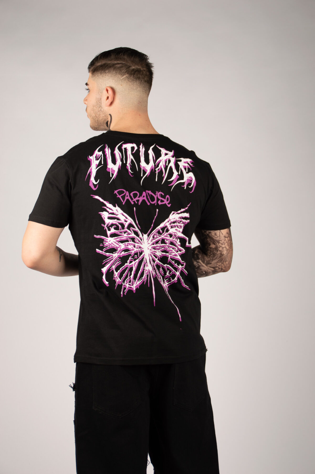 T-shirt Uomo Stampata - NERO